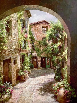 GANTNER - Tuscany - Oil on Canvas - 40 x 30