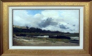 GUILLEMET - NORMANDY - Oil on Canvas - 15 x 22