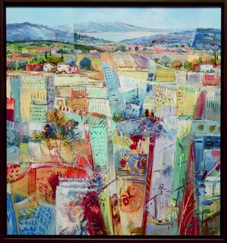 Aracil - My Forever Home - Oil on Canvas - 31 x 31
