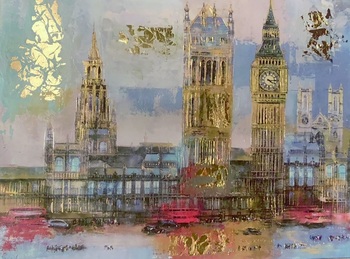 Benois - London - Oil on Canvas