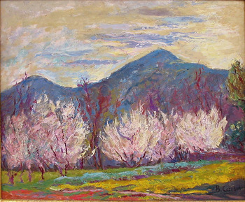  Title: SPRING IN PINK , Size: 18 x 21.5 , Medium: Oil on Panel