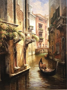 Cheng - Venice Majesty - Oil on Canvas - 40 x 30