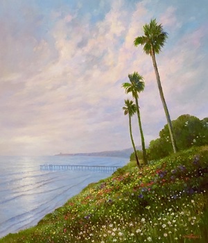 GANTNER - La Jolla Paradise - Oil on Canvas - 24 x 20