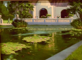 JORDAN - A Monet Moment - Oil on Canvas - 12 x 16