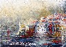 MARIC - DUBROVNIK SHIMMER - Oil on Canvas - 5 x 7