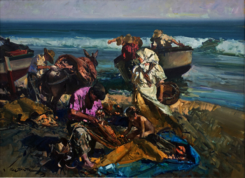  Title: Playa de Valencia , Size: 30 x 40 , Medium: Oil on Canvas