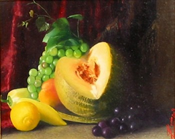 SORIN - FRUIT - Oil on Canvas - 7.5 x 9.5